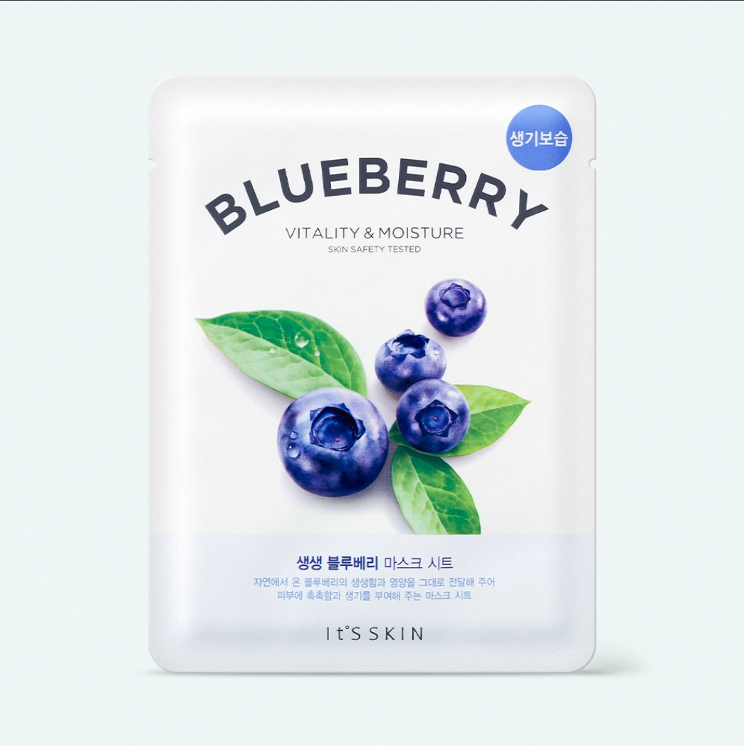 IT'S Skin The Fresh Balance Mask Sheet: Blueberry